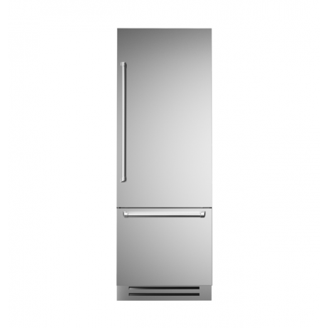 BERTAZZONI REF755BBRXTT/24MAS Εντοιχιζόμενος Ψυγειοκαταψύκτης LUXURY SLOT-IN 75cm Inox